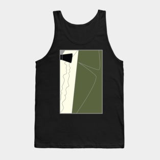 3rd Doctor Lapel Tank Top